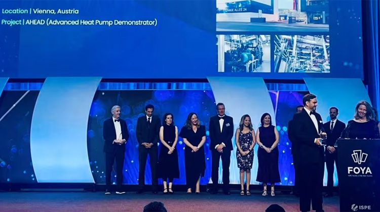 Takeda hat für das Projekt AHEAD an seinem Wiener Produktionsstandort den ISPE Facility of the Year Award 2026 erhalten. | Foto: Takeda
